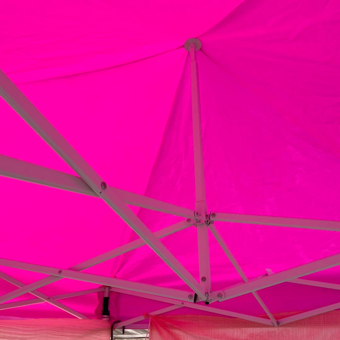 ピンク　タープ　テント　2m×2m
