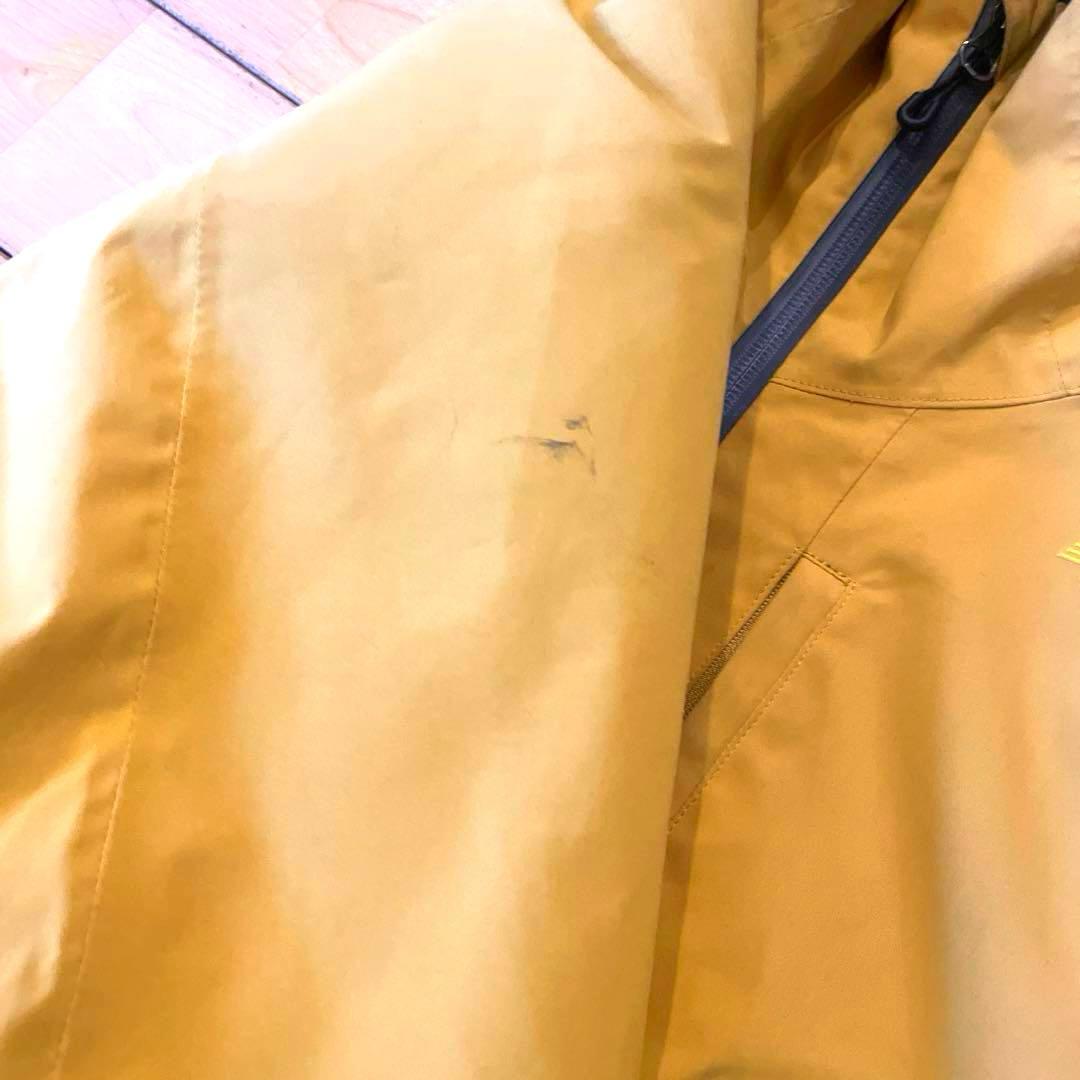 Goldwin イエロージャケット フード付き