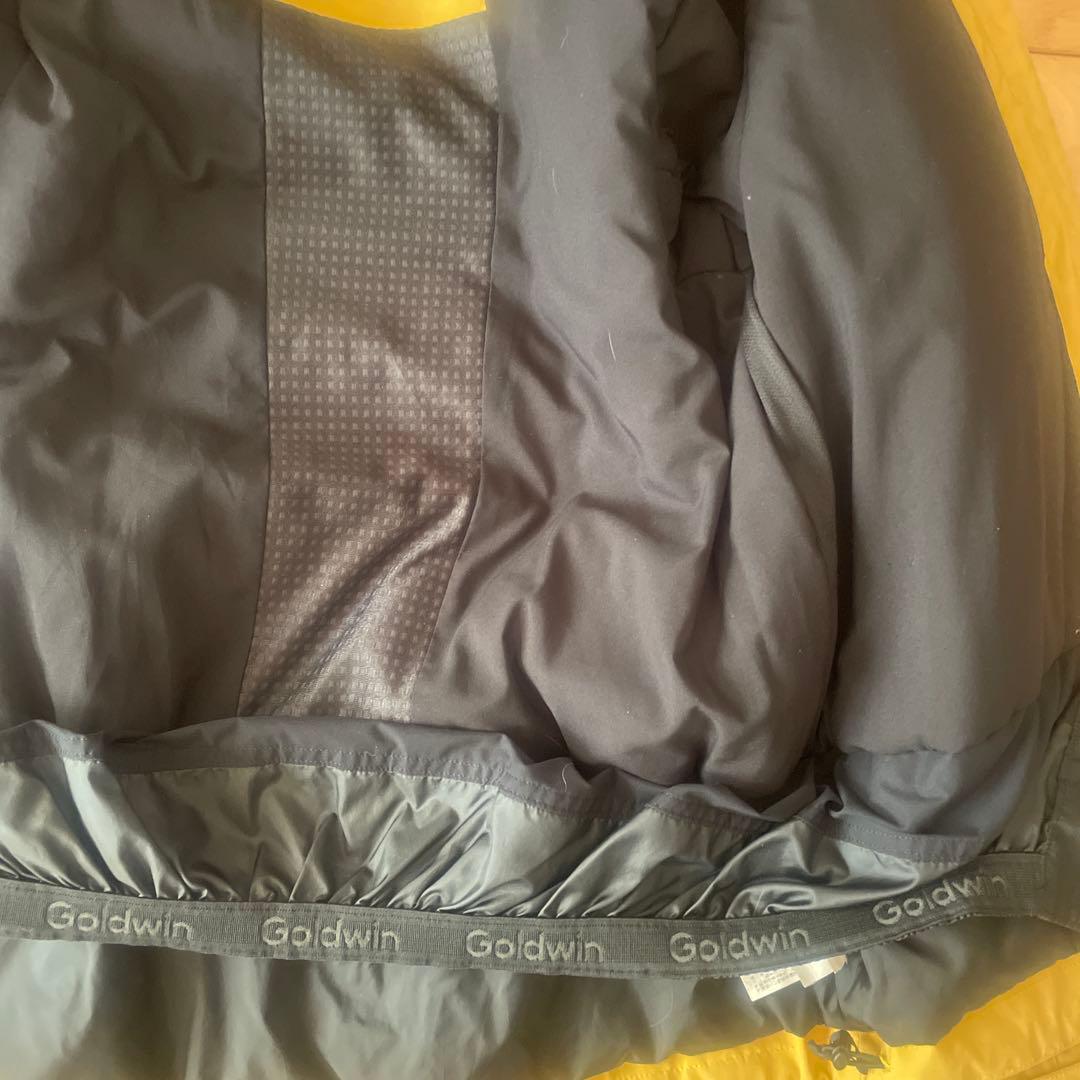 Goldwin イエロージャケット フード付き