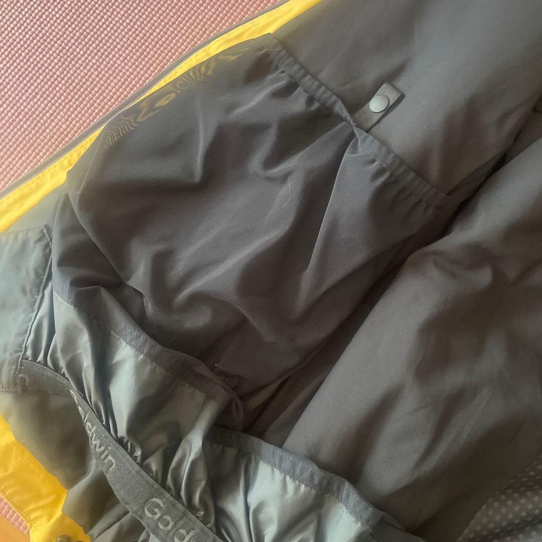 Goldwin イエロージャケット フード付き