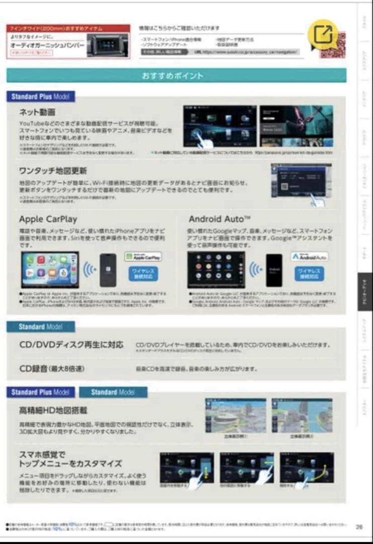 【新品未使用】スズキ純正スタンダードプラス8インチナビ　CN-FZ8B6ZA