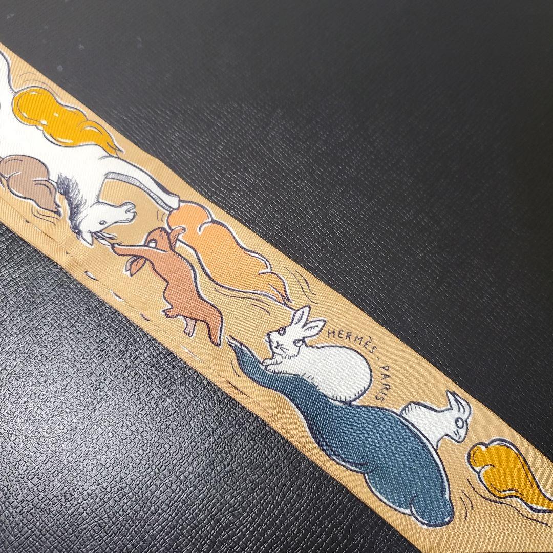 【お値下げ】HERMÈS　ツイリー　千と一のうさぎ　2023