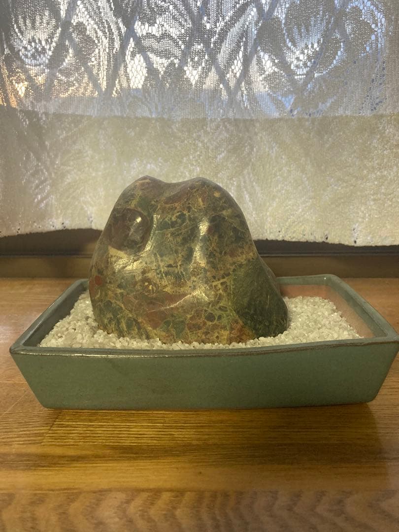 ５色メノウ　石　和風　瑪瑙　インテリア