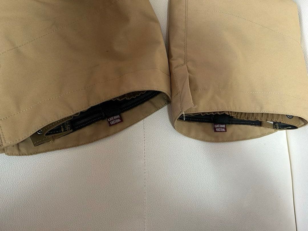 BLUE BLOODスノーボードウエア パンツ XSサイズ ベージュ