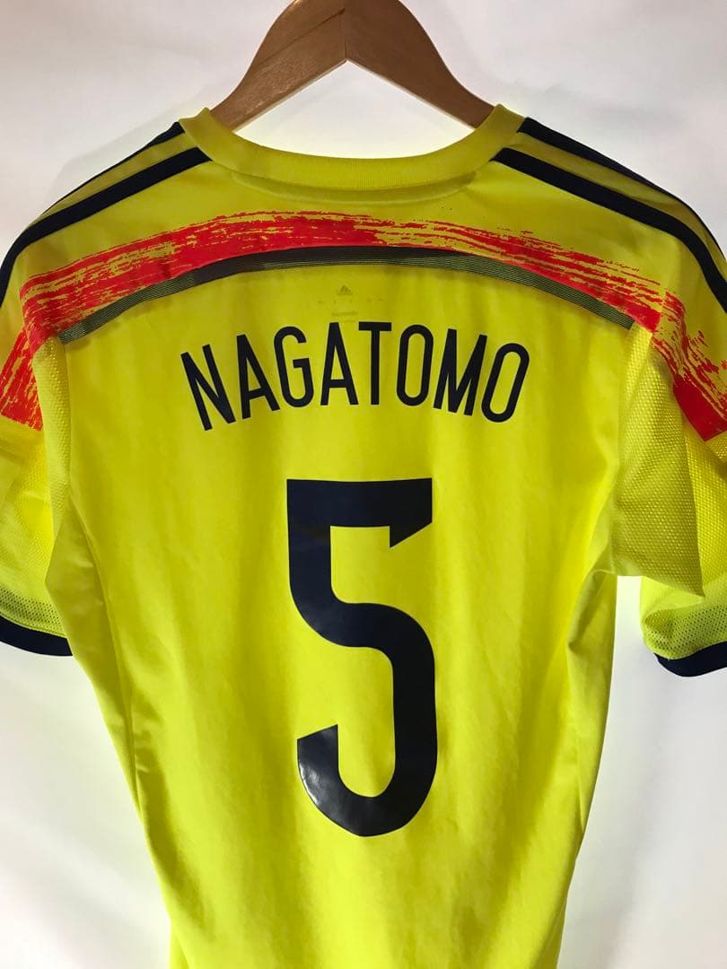 正規品 adidas 日本代表「5」長友佑都 半袖 M ユニフォーム