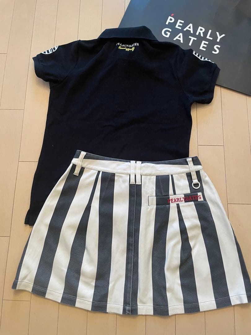 【半額】2点セット！Pearly Gates ポロシャツ&スカート