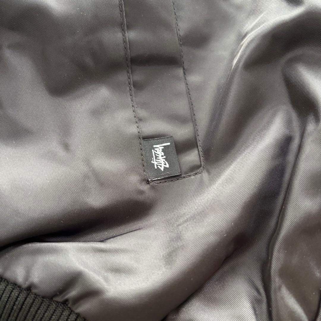 【未使用品】Stüssy ダイス スパンコール中綿スタジャン L