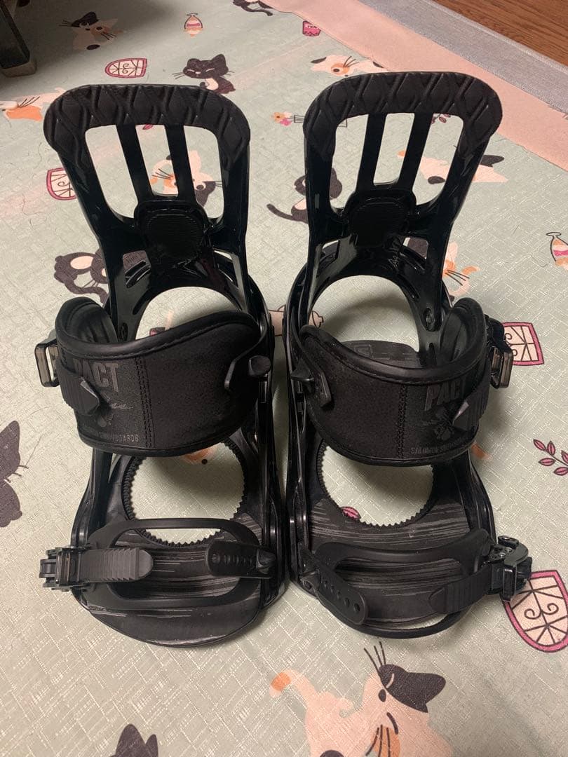 スノーボード ビンディング ブラック