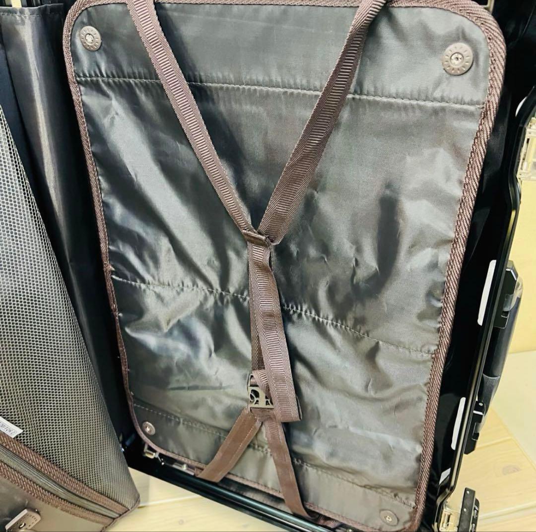 ②TABITORAスーツケース ブラック　Mサイズ 61L