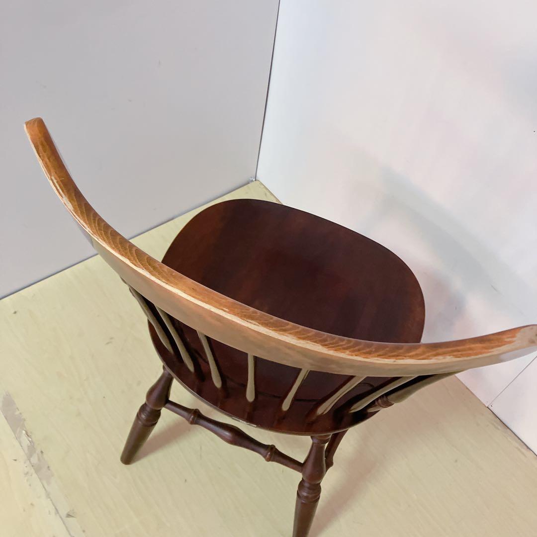 KASHIWA 柏木工　ウィンザーチェア　1脚　ダイニングチェア　木製チェア　②