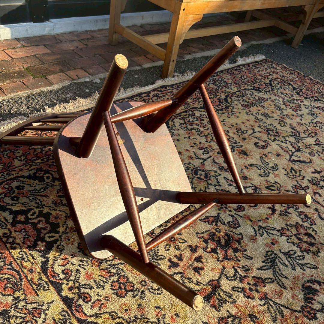 北海道民芸家具　ウィンザーチェア　樺材　2/2