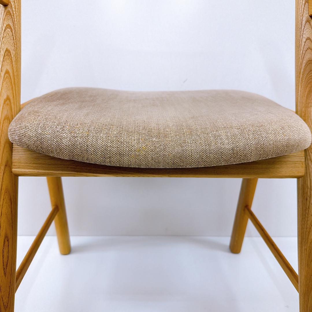 【美品】モモナチュラル LAME CHAIR ダイニングチェア