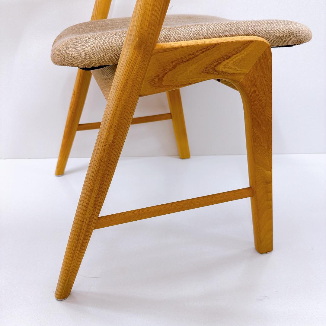 【美品】モモナチュラル LAME CHAIR ダイニングチェア