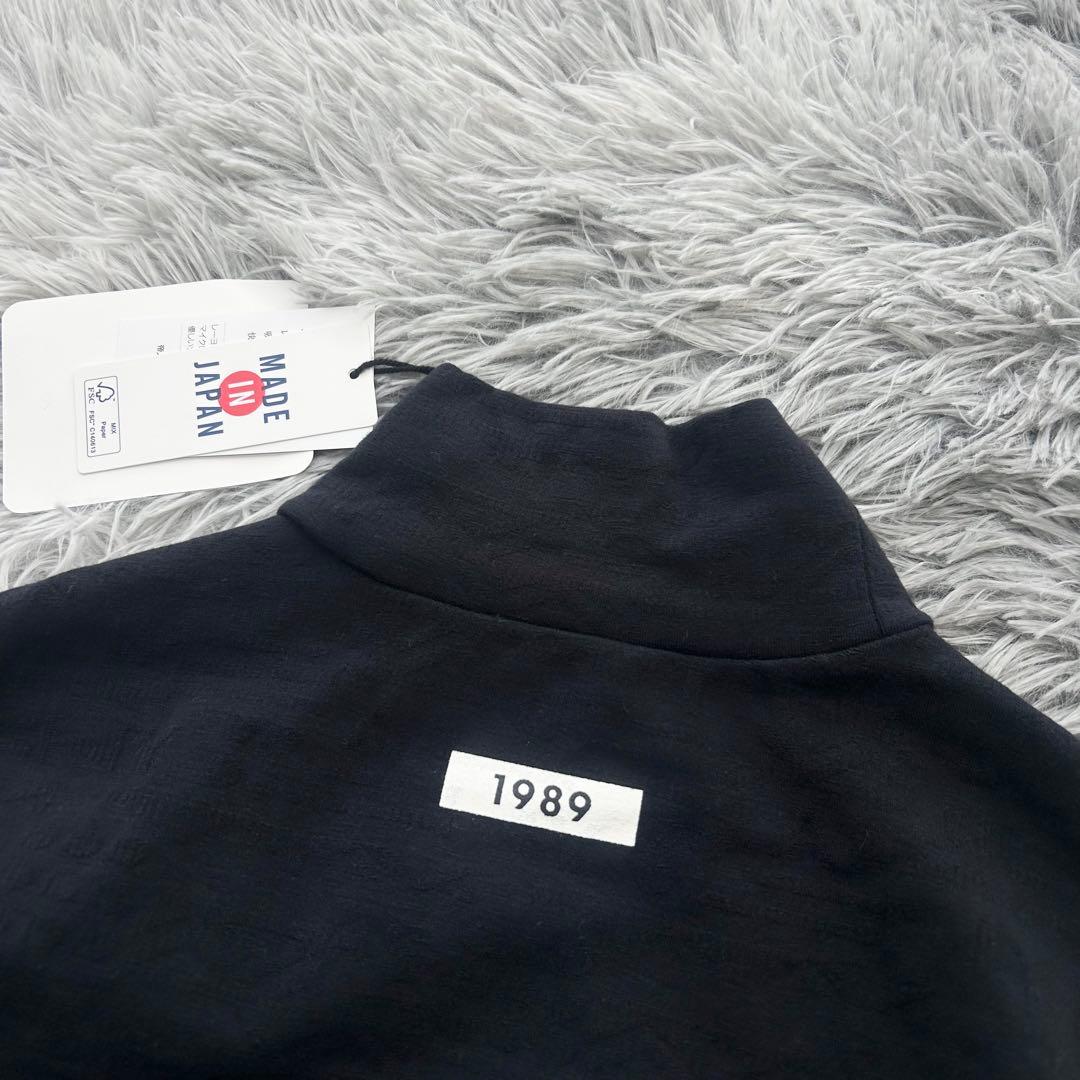 新品　パーリーゲイツ　ハイネックシャツ　長袖カットソー　ネイビー　サイズ0