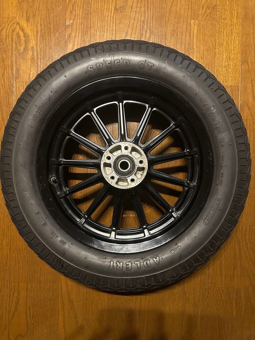 ハーレー純正13本キャストホイール前後　ダイナスポスタ