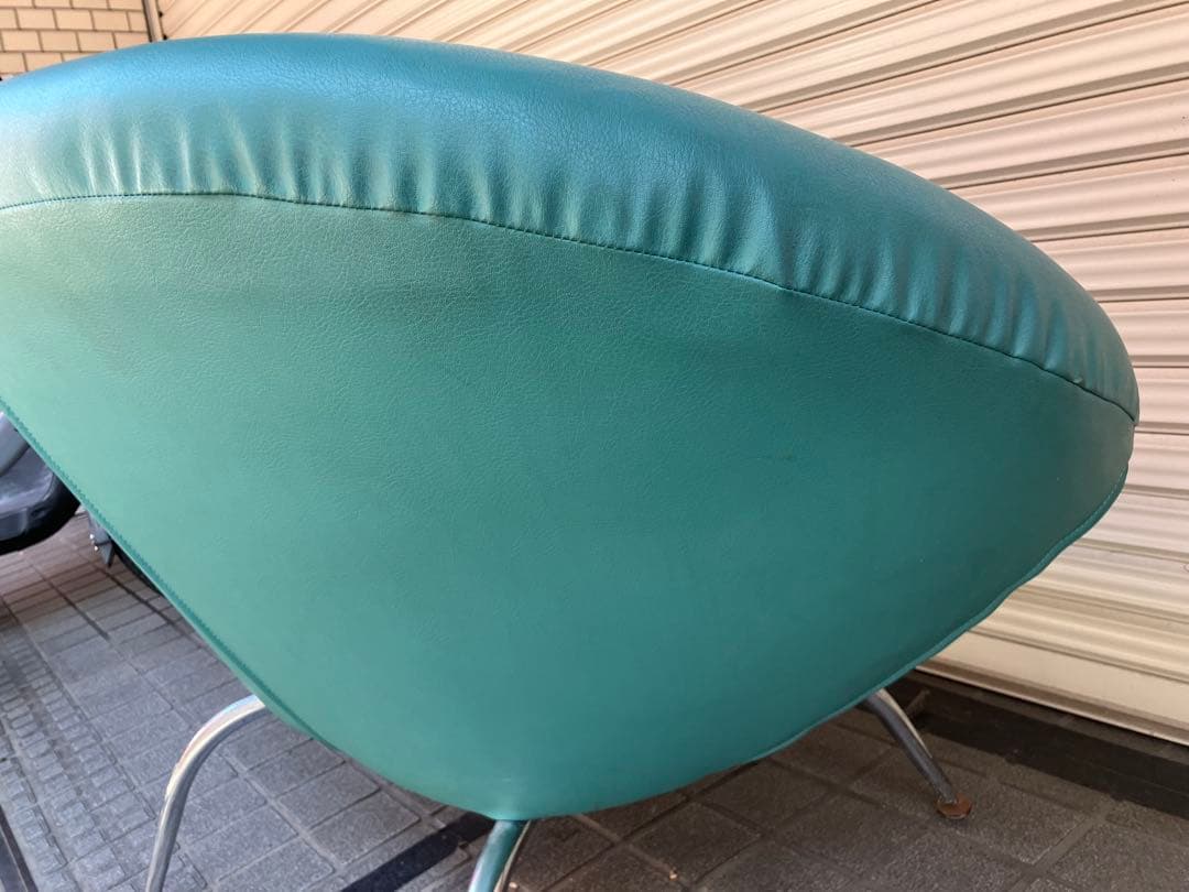 スペースエイジ　ラウンジチェア　1.5人掛け シングルソファ　ミッドセンチュリー