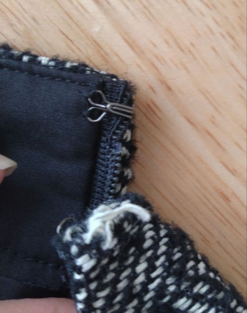 Arpege story ループツイードミニスコート 黒ミックス SSサイズ - メルカリ