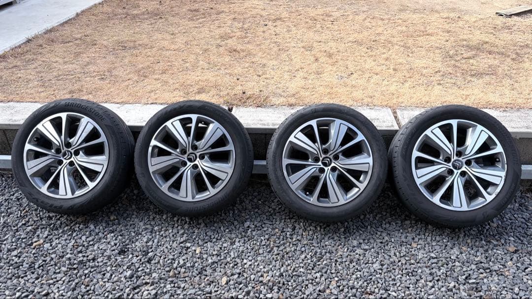 シトロエン グランドC4ピカソ純正ホイール17㌅+ブリヂストン夏タイヤ6