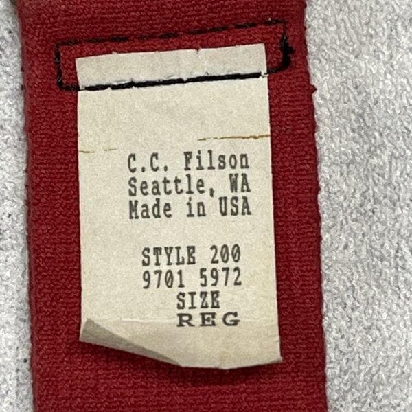 Filson USA製 サスペンダー 本革×平ゴム 幅広 アメリカ製 フィルソン