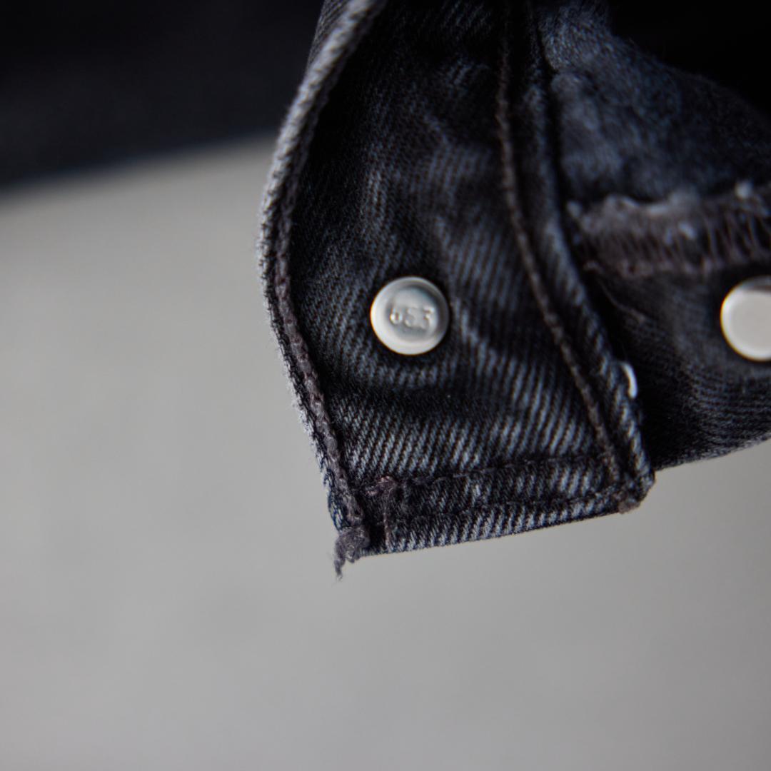 濃黒 色残り 90s アメリカ製 Levi's 501 W38 L30 0660