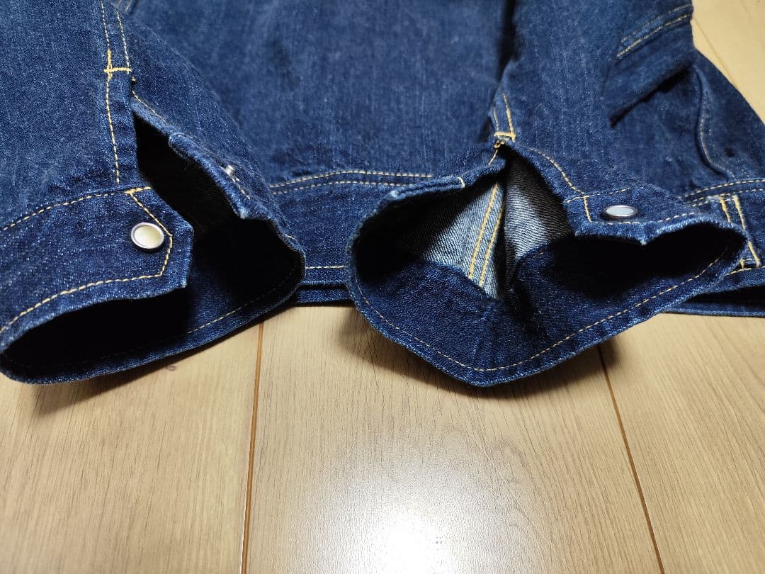 フラットヘッド 42 XL デニムジャケット デニム ウエスタン インディゴ