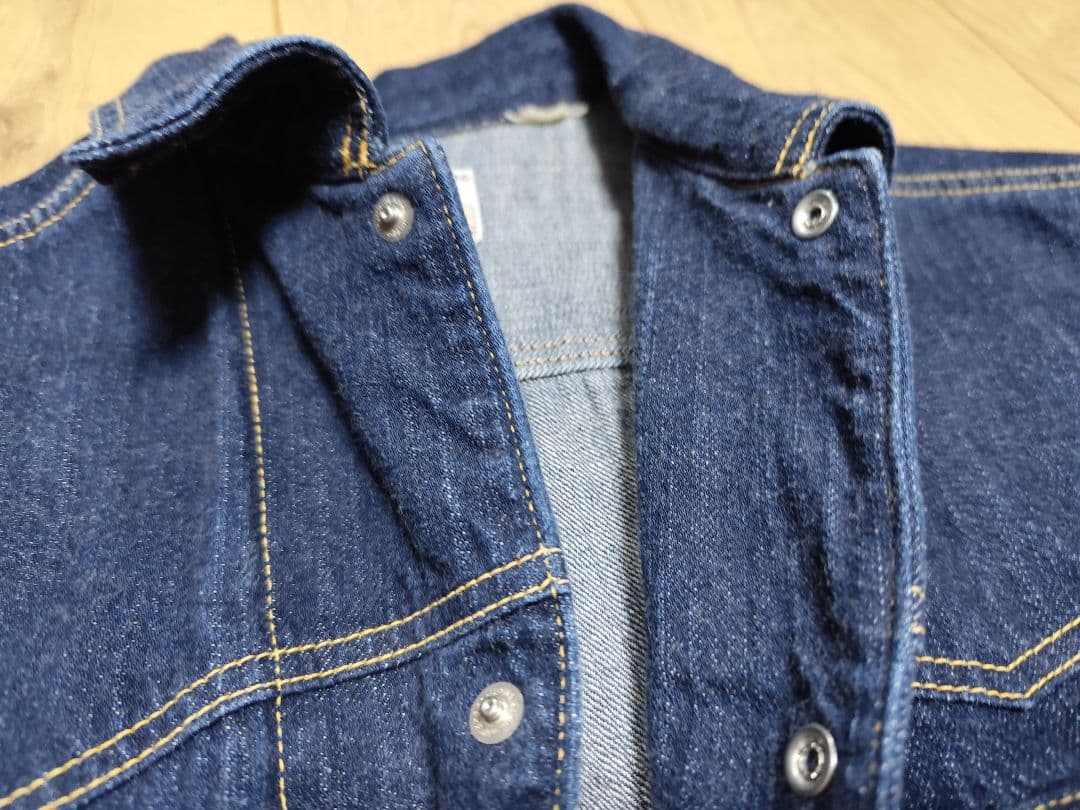 フラットヘッド 42 XL デニムジャケット デニム ウエスタン インディゴ