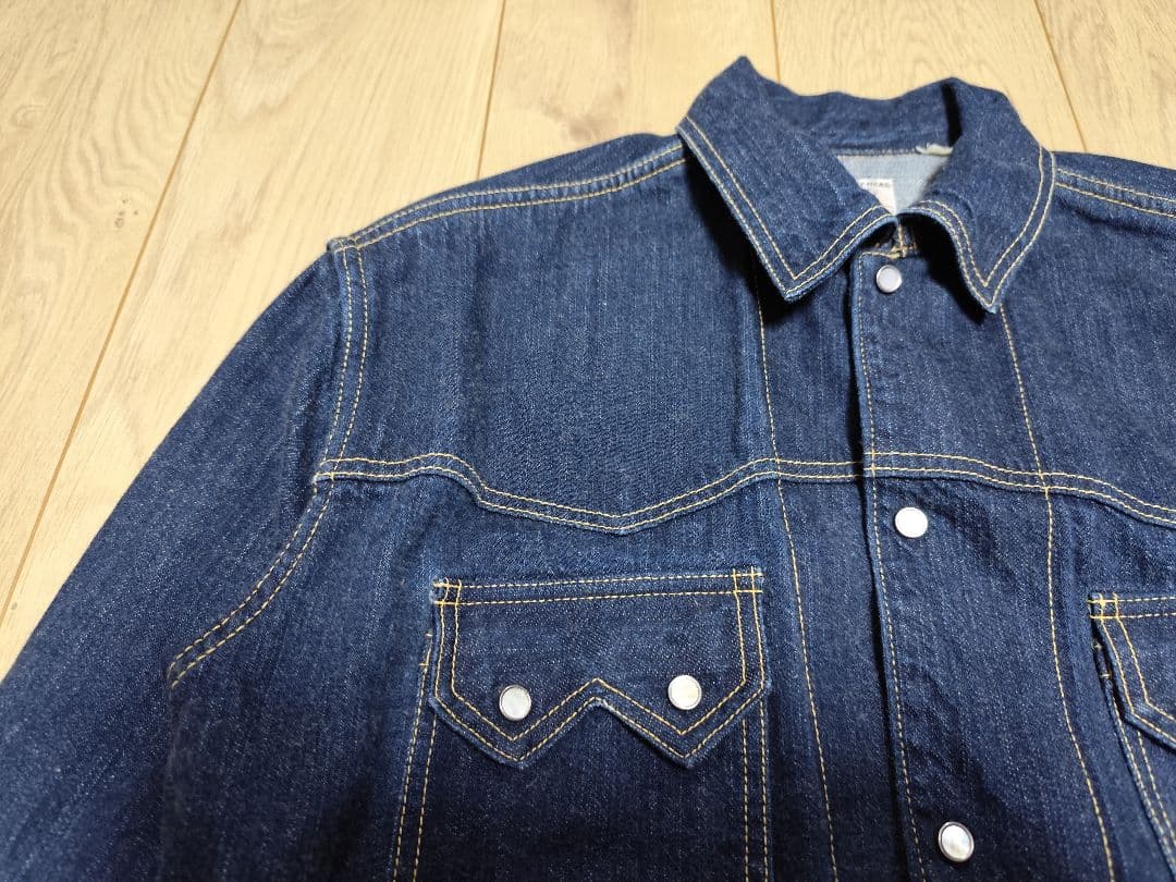 フラットヘッド 42 XL デニムジャケット デニム ウエスタン インディゴ