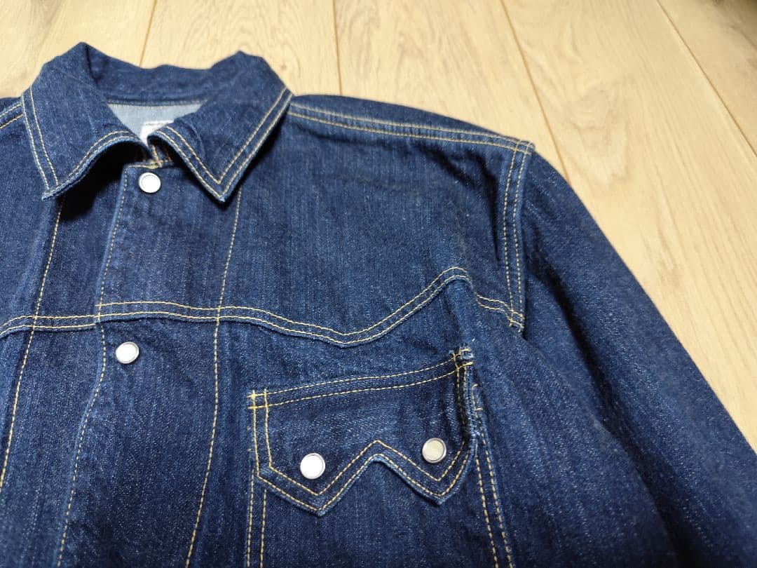 フラットヘッド 42 XL デニムジャケット デニム ウエスタン インディゴ