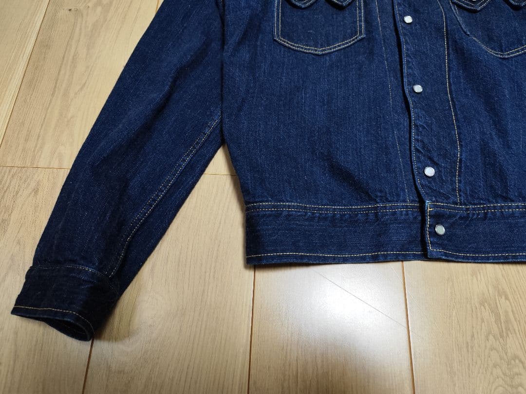 フラットヘッド 42 XL デニムジャケット デニム ウエスタン インディゴ