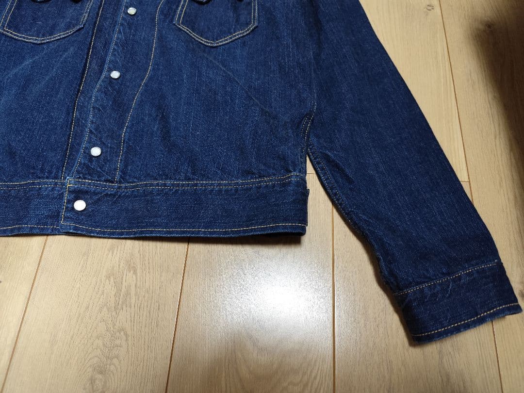 フラットヘッド 42 XL デニムジャケット デニム ウエスタン インディゴ