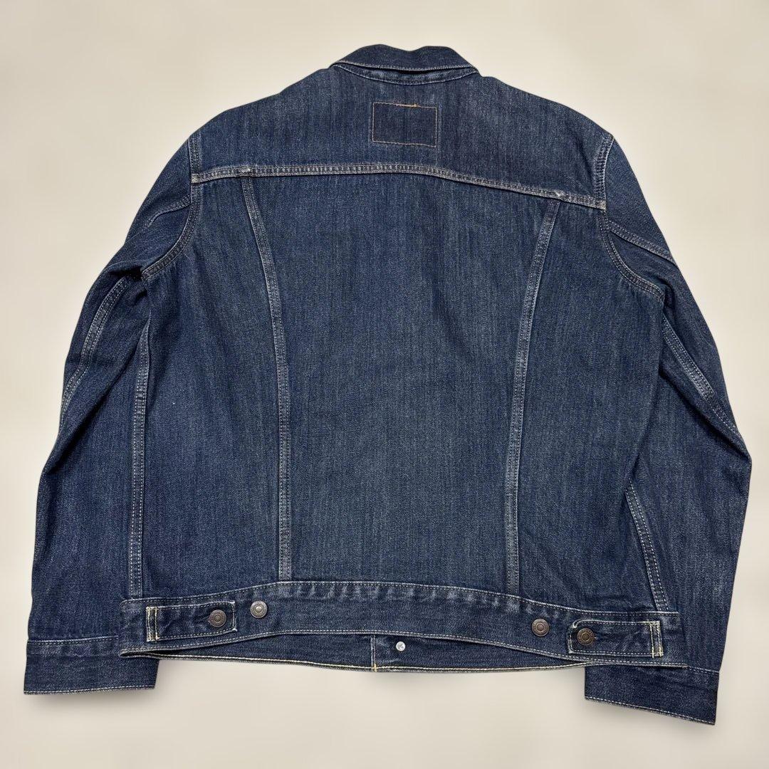 濃紺美品✨L リーバイス 72334 デニムジャケット 70506型ポケ付き