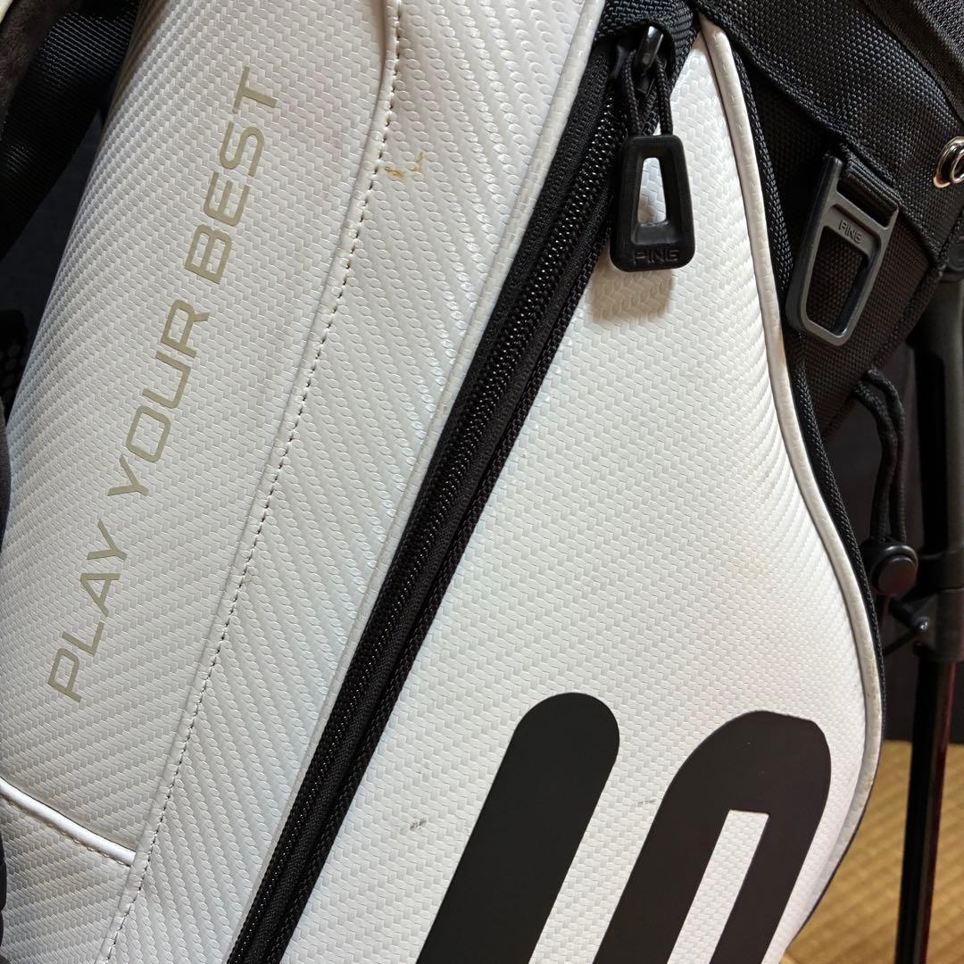 PING HOOPER TOUR キャディバッグ ホワイト お値引き可能