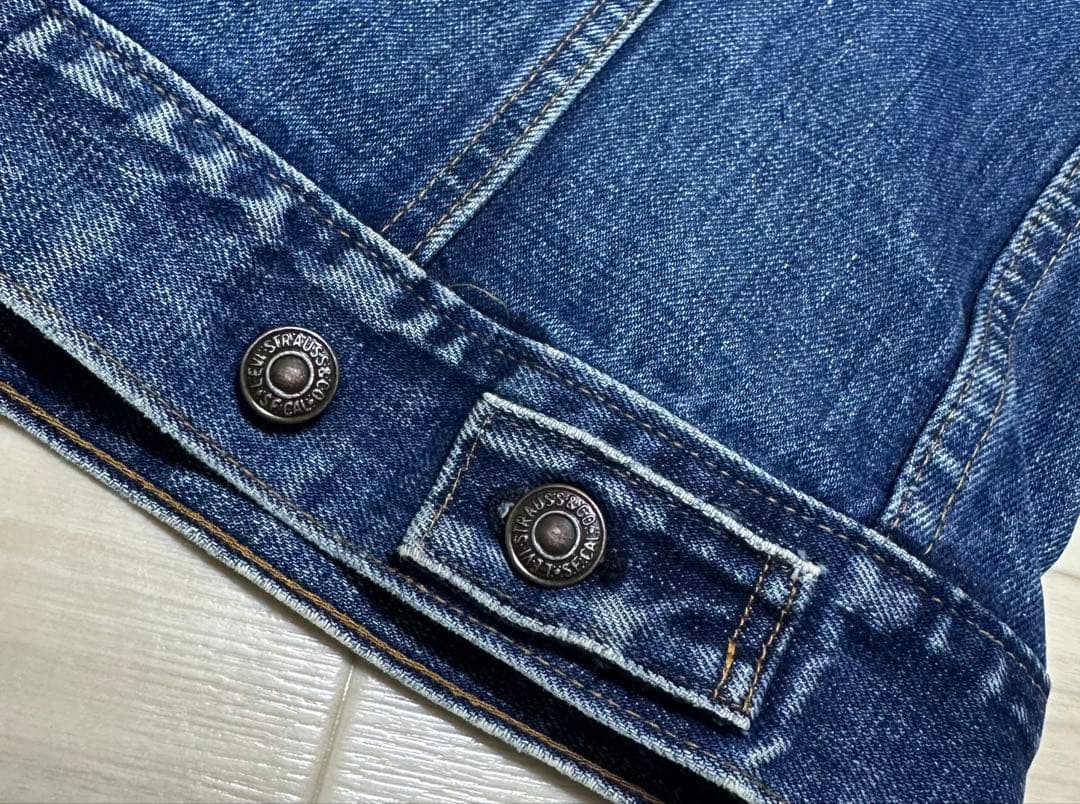 70s Levi's 70505 e 布ケアタグ ヴィンテージ