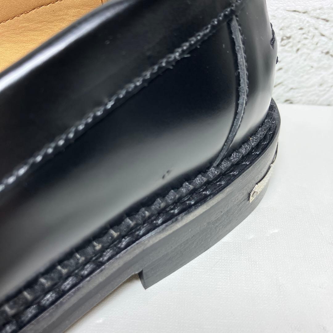 【試着程度】TOGA PULLA 23cm メタルローファー レザー