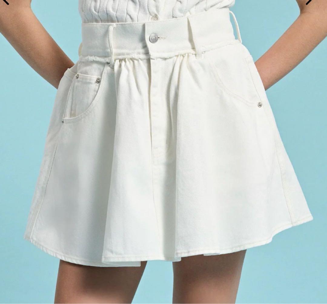 スカート Olympia Denim Skirt (THE TOE)