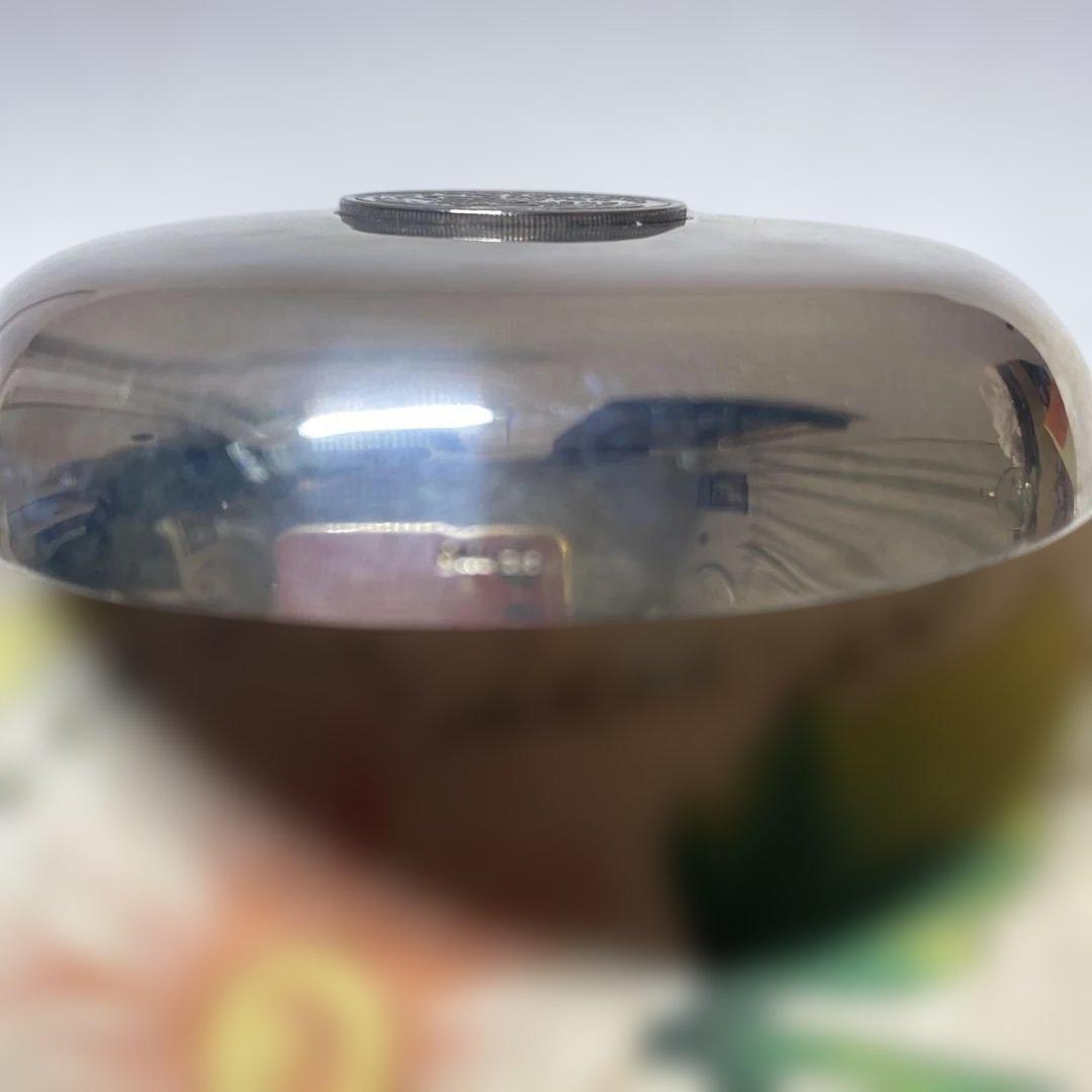 パキスタン　ONE RUPEE シルバー トレイ(コースター)未使用