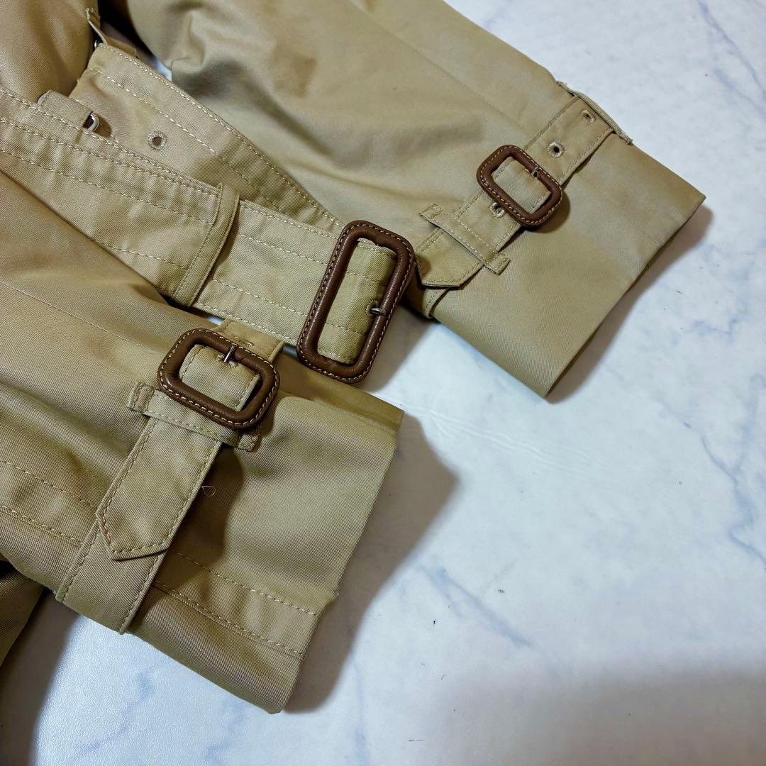 美品✨アクアスキュータム トレンチコート ライナー ベルト付き ベージュ M