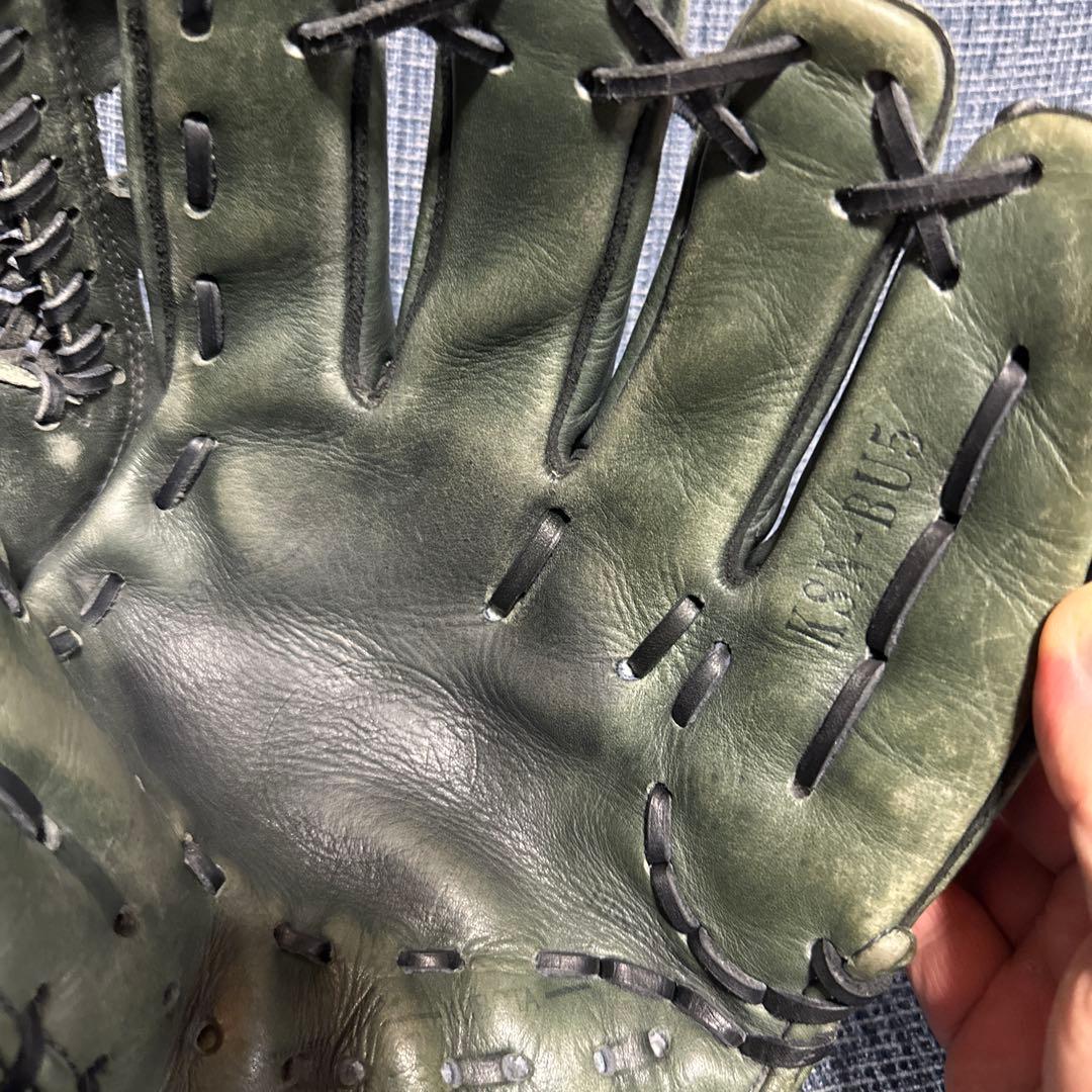 【中古】久保田スラッガー KSN-BU5 一般軟式内野用　グリーン