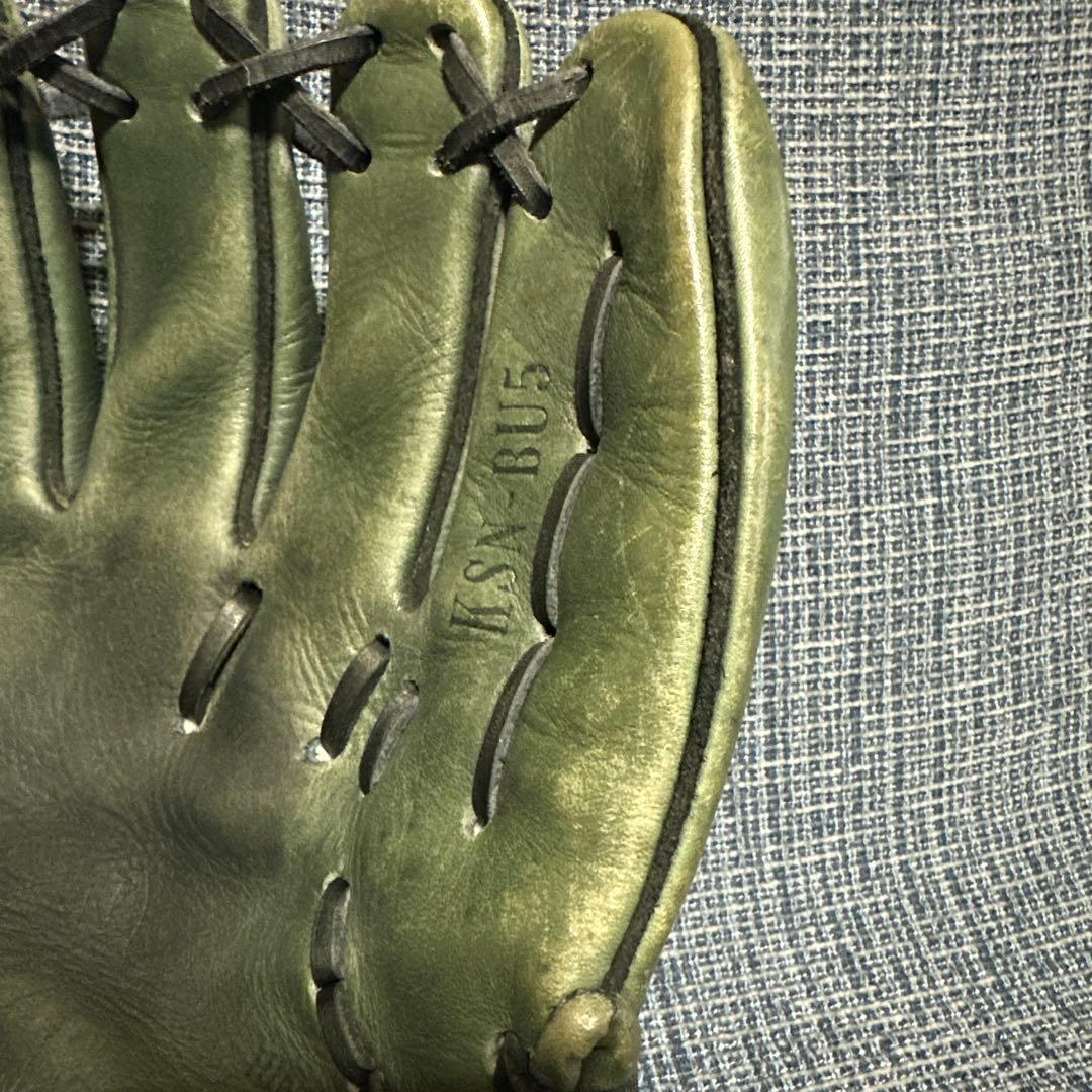 【中古】久保田スラッガー KSN-BU5 一般軟式内野用　グリーン