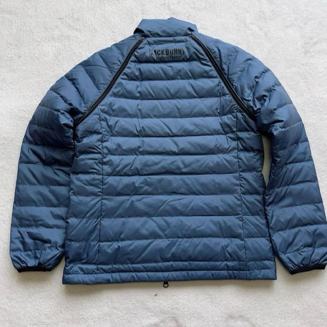 極美品　ジャックバニー　２WAY　ダウン　ジャケット　ベスト　ブルー