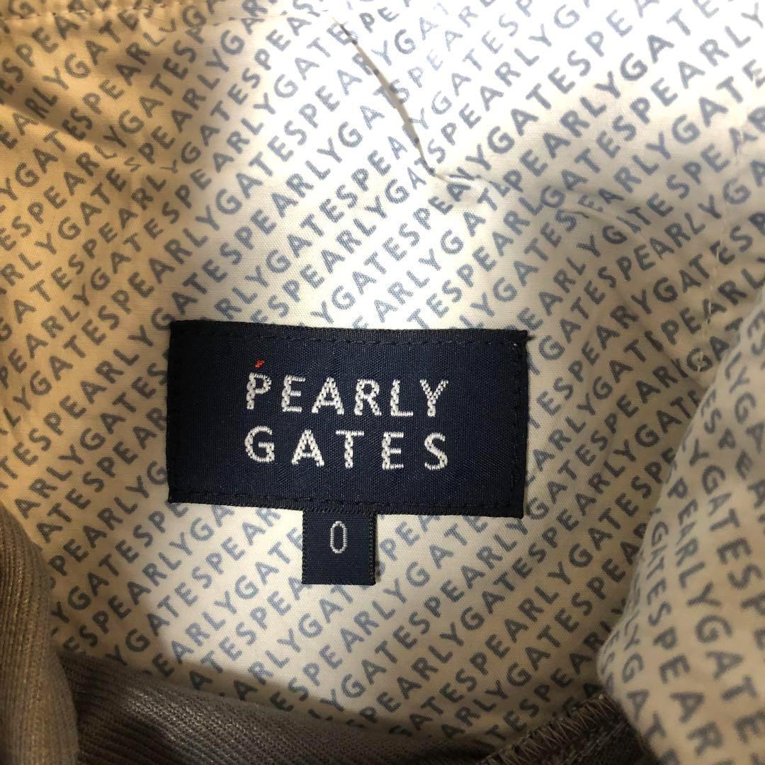 パーリーゲイツ 冬用 裏起毛 パンツ ネイビー サイズ0