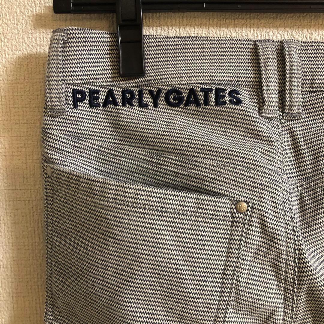 パーリーゲイツ 冬用 裏起毛 パンツ ネイビー サイズ0