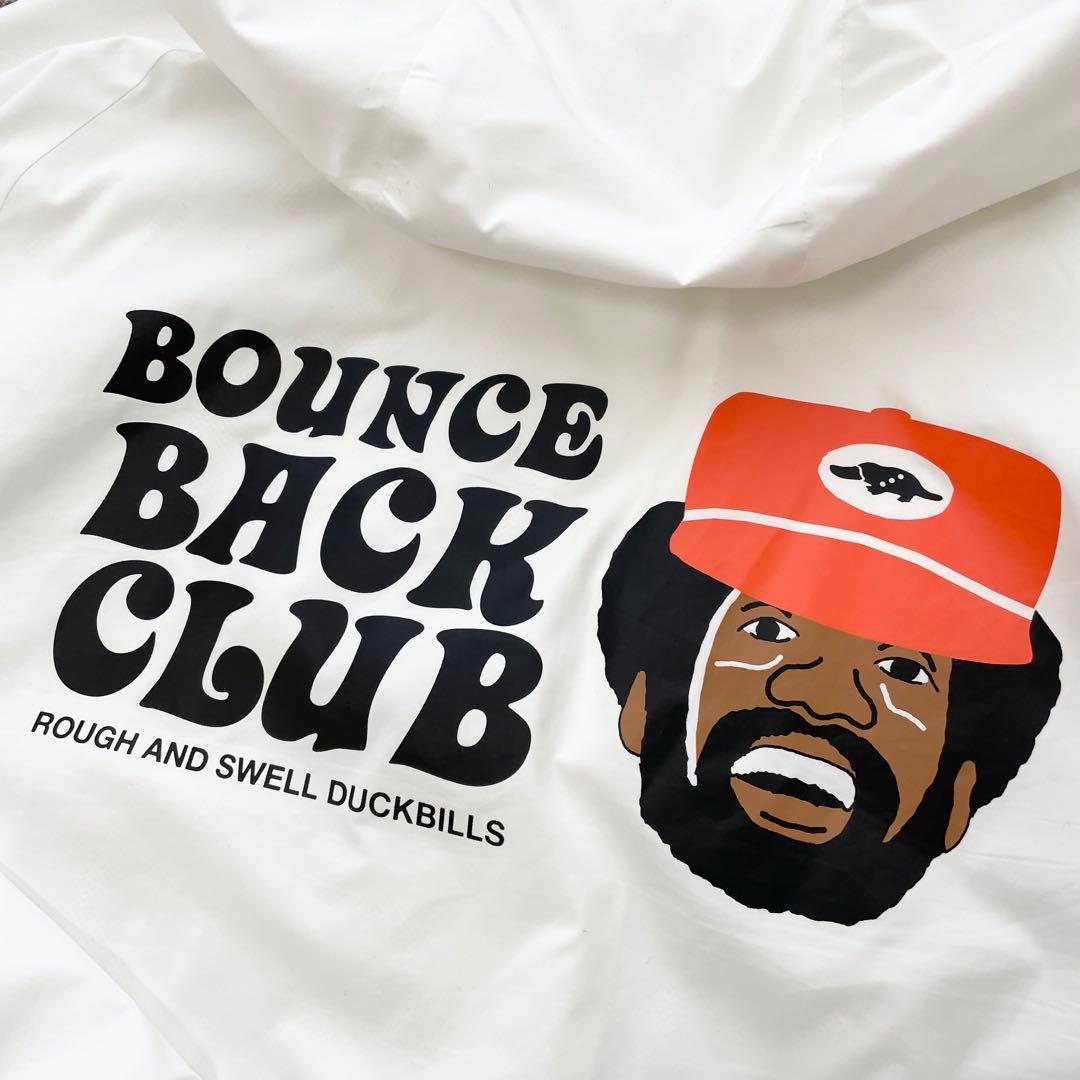 超美品　ラフアンドスウェル　ジャケット　ナイロン　ホワイト　裏メッシュ　M