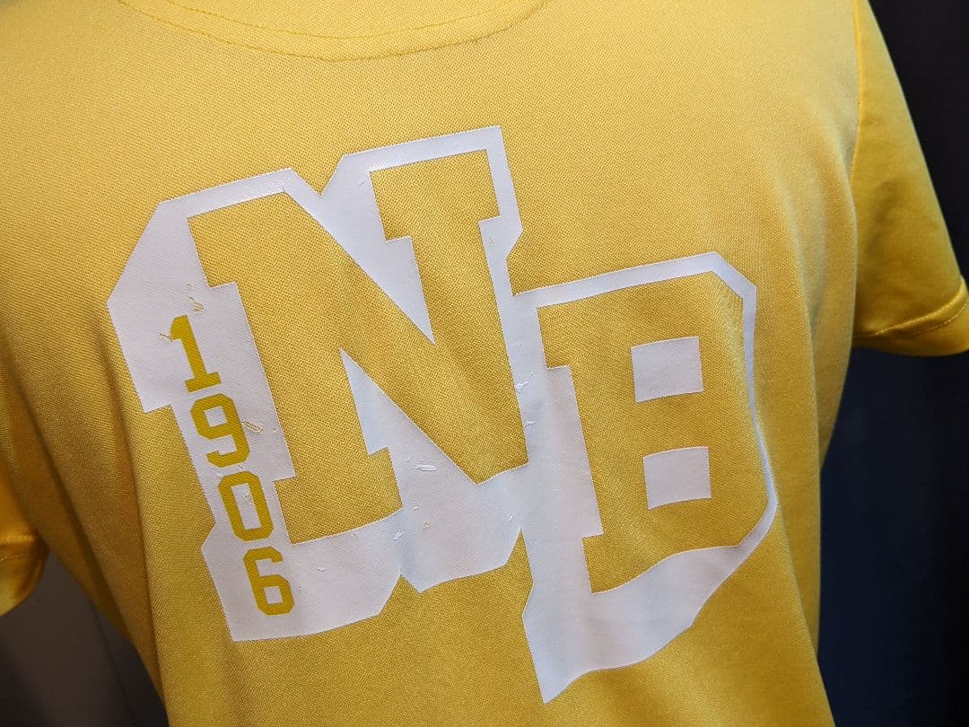 ニューバランス　ゴルフ　上下セット　セットアップ　半袖　ポロシャツ　黄　スカート