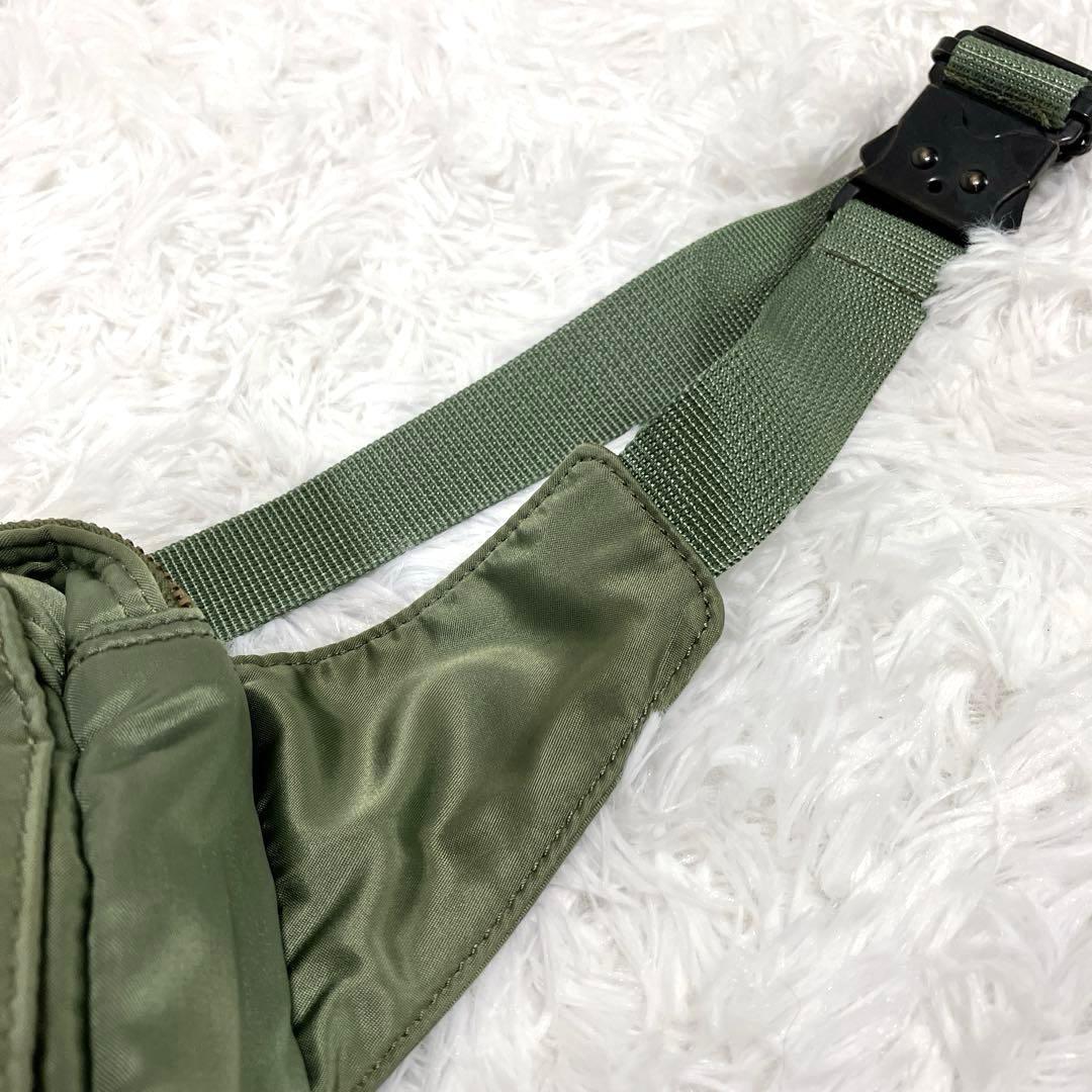 PORTER ポーター　TANKER タンカー　ボディバッグ　セージグリーン