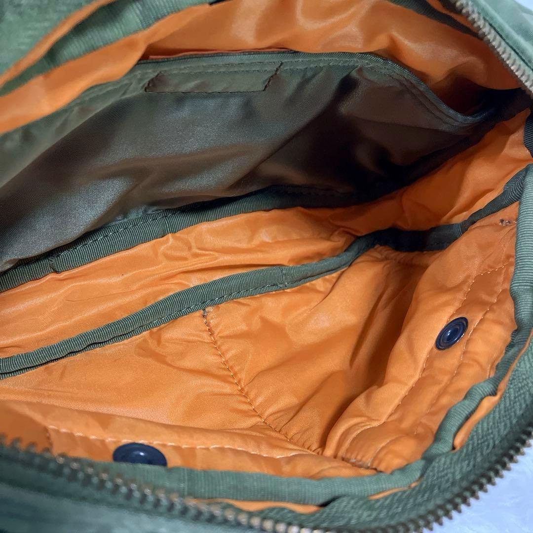 PORTER ポーター　TANKER タンカー　ボディバッグ　セージグリーン