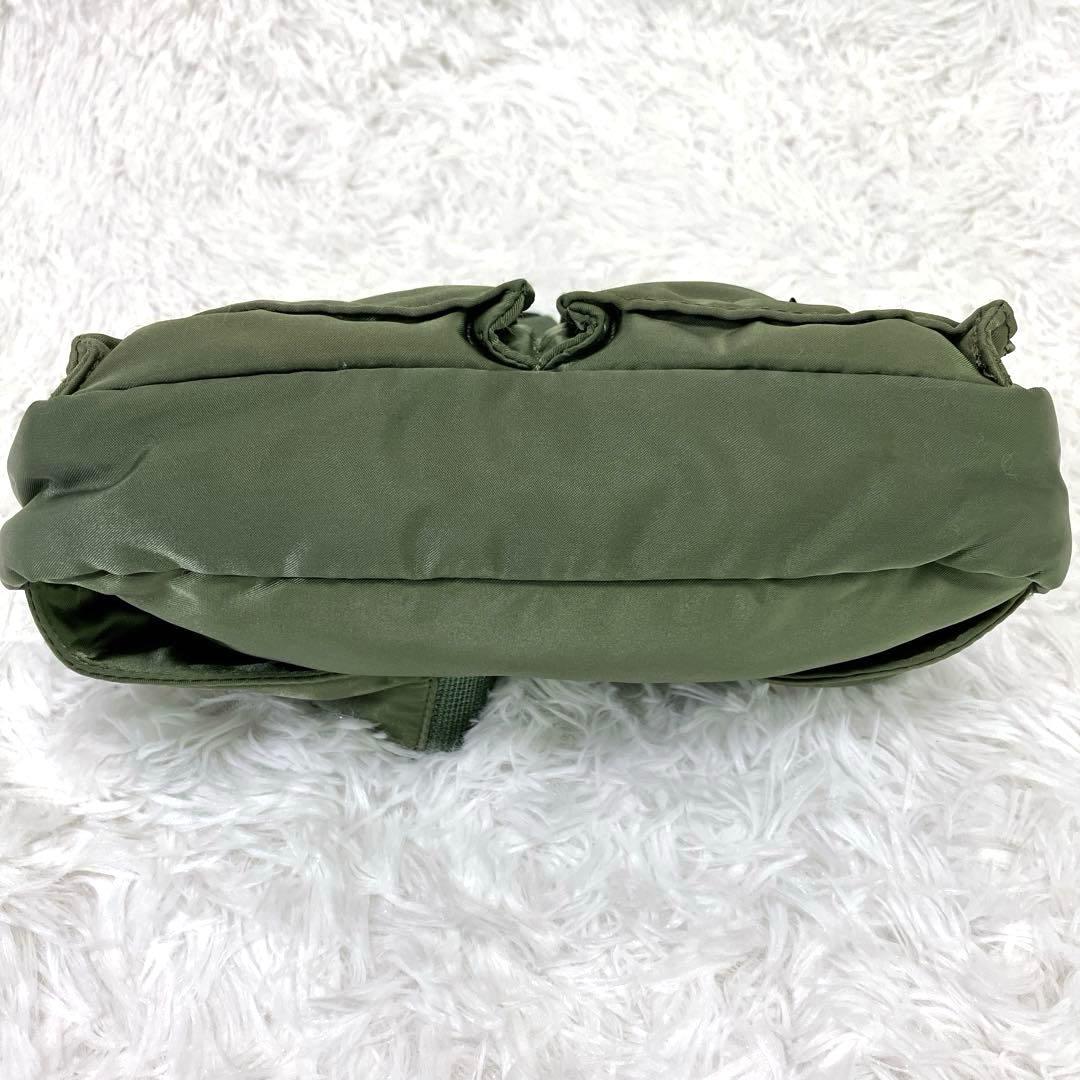 PORTER ポーター　TANKER タンカー　ボディバッグ　セージグリーン