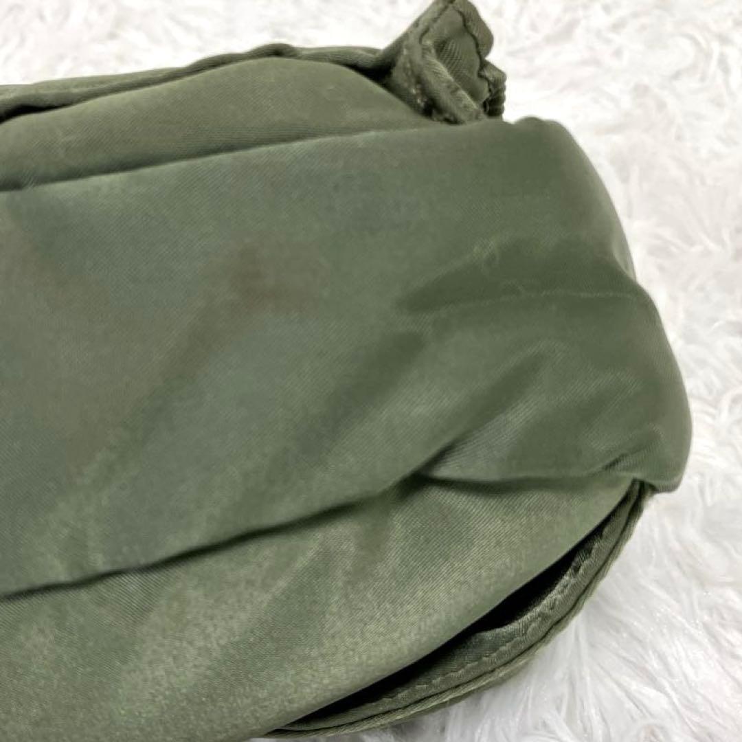 PORTER ポーター　TANKER タンカー　ボディバッグ　セージグリーン