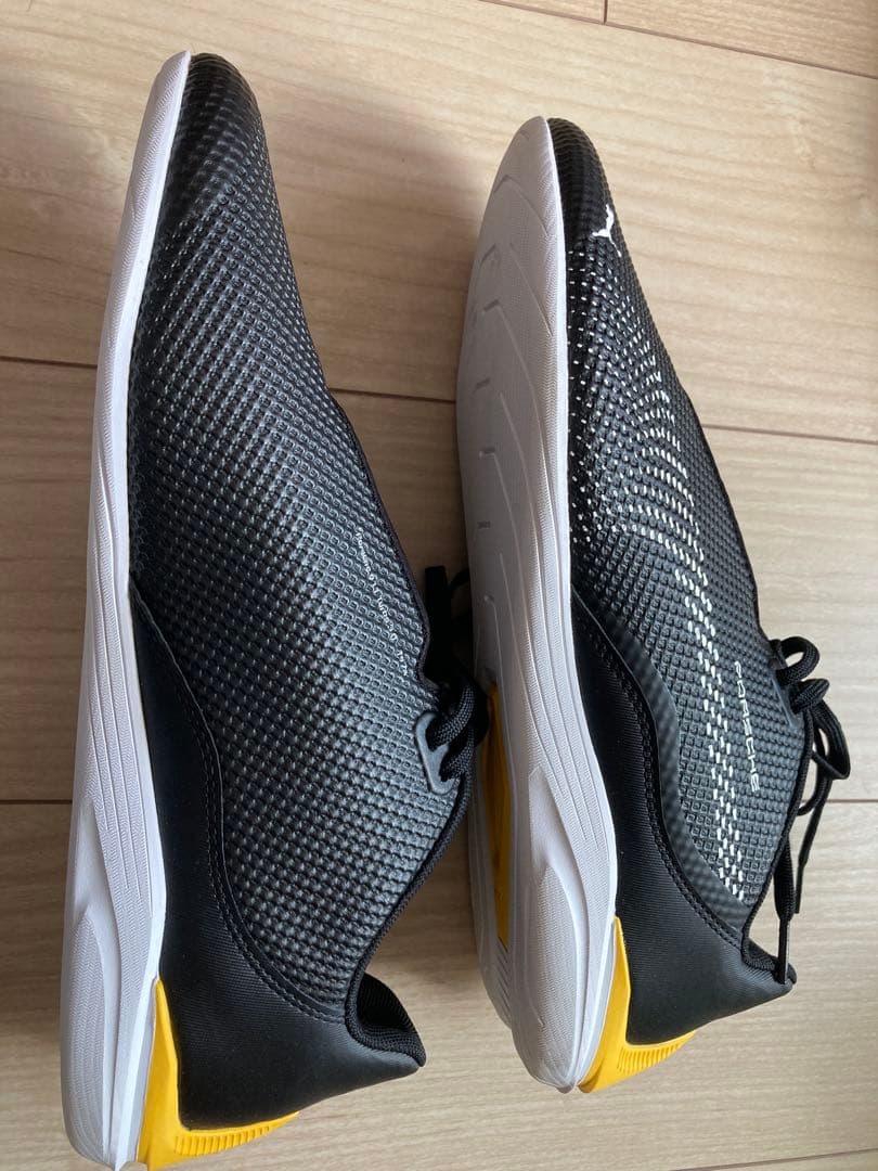 新品未使用　PUMA メンズ ポルシェ ブラック - スポーツ イエロー