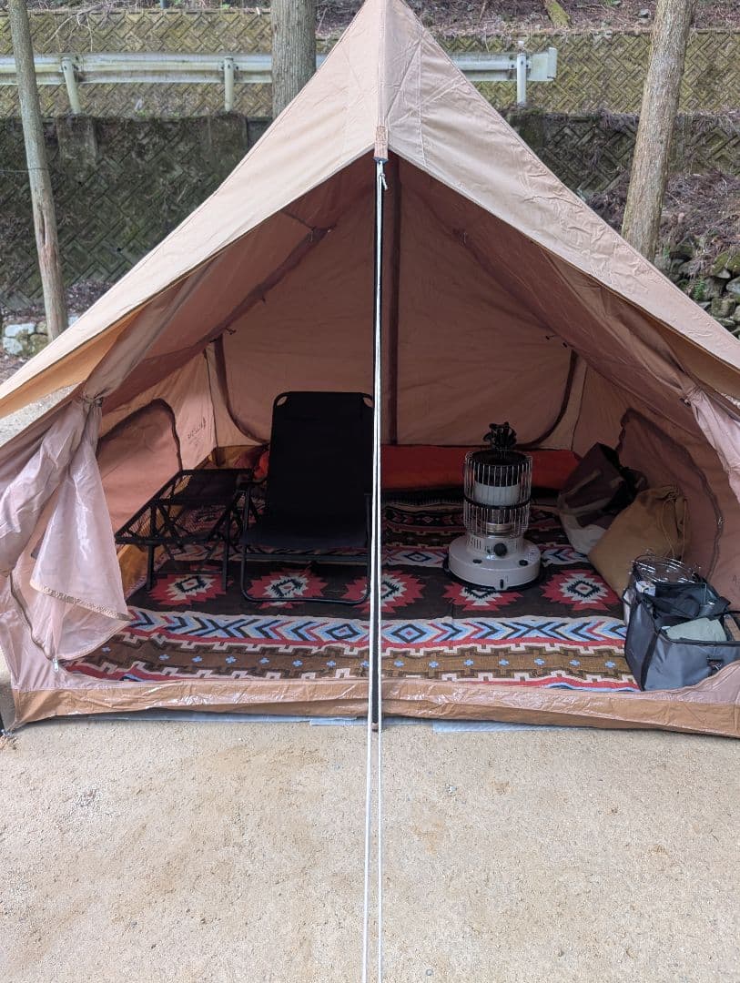 美品】 アレジア Allegia ロッジテント ベルテント - メルカリ